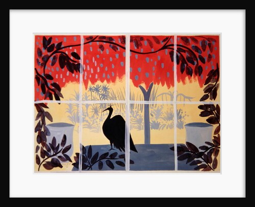 Paon sur la Table, 1985 by Marie Hugo