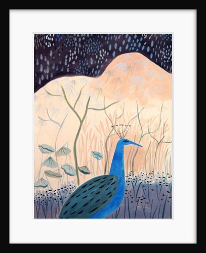 Paon Or et Argent, 1985 by Marie Hugo