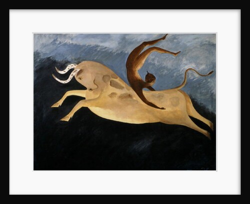 Taureau au Danseur Cretois, 1987 by Marie Hugo