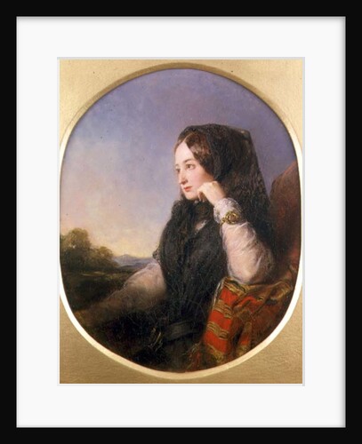 Portrait of Countess Eugenie, 1846 by Abraham Solomon