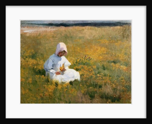 In a Field of Buttercups by Marianne Stokes