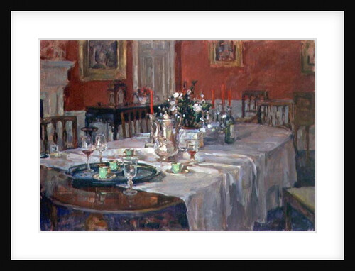 Dining Table with Silver Jug by Susan Ryder