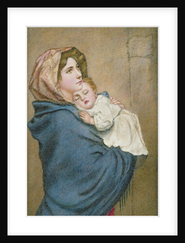 Madonna of the Poor by Italian School