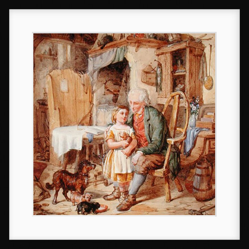 The New Puppies, 1861 by David Hardy