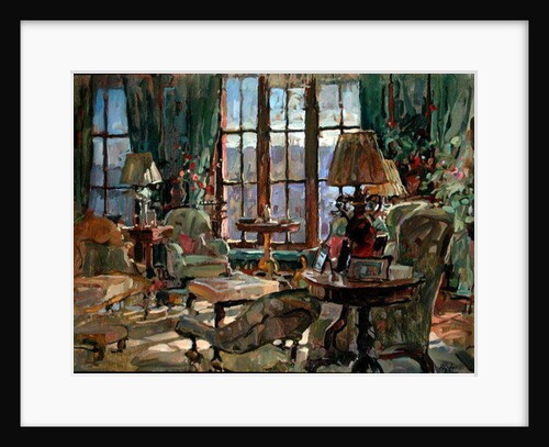Castle Drawing Room by Susan Ryder