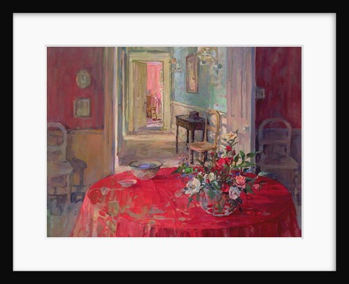 The Red Tablecloth by Susan Ryder