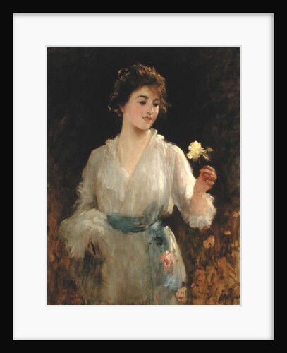 The Yellow Rose by Samuel Luke Fildes