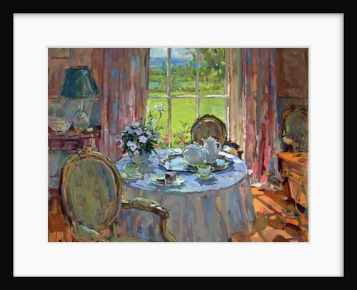 Sunlit Teatime by Susan Ryder
