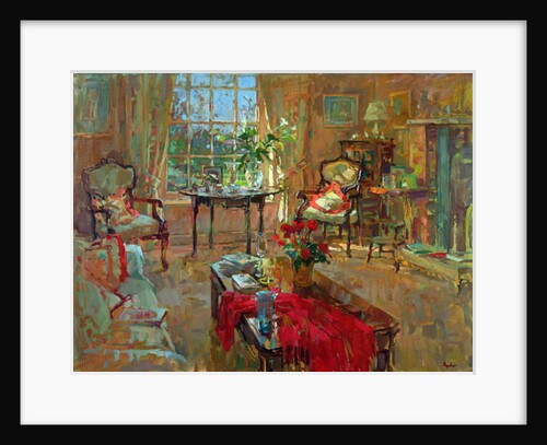 Sunlight with Lilies by Susan Ryder