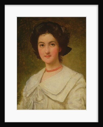 Portrait of a Lady with a Red Necklace, 1904 by Thomas Cooper Gotch