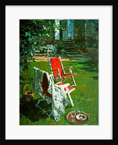 Red Chairs and Chablis by Susan Ryder
