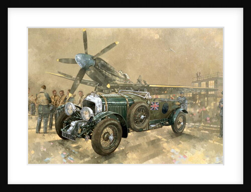 Bentley and Spitfire by Peter Miller