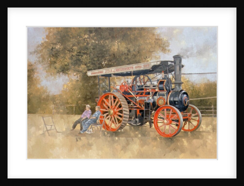 Traction Engine at the Great Eccleston Show, 1998 by Peter Miller