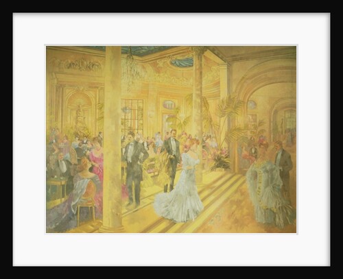 Palm Court - Winter at the Ritz by Peter Miller