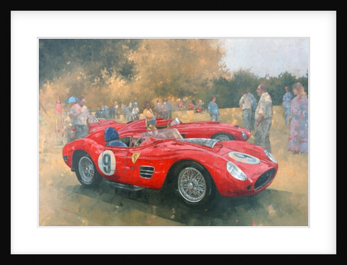 Ferrari, day out at Meadow Brook by Peter Miller