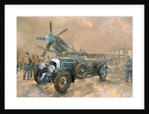 Bentley and Spitfire by Peter Miller