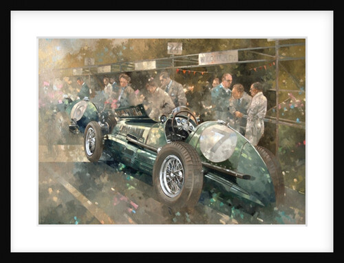 R. Parnell's Maserati by Peter Miller
