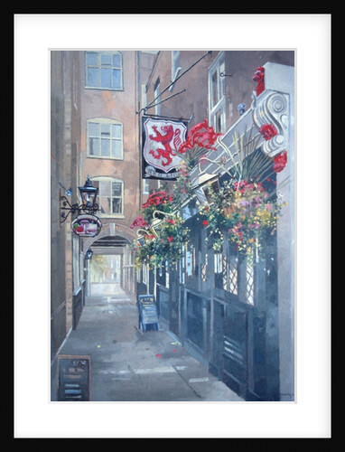 The Red Lion, Crown Passage, St. James's, London by Peter Miller
