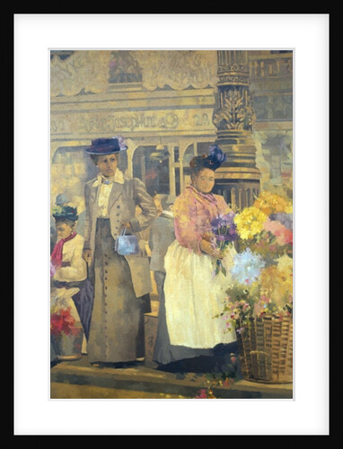 Flower Seller, London by Peter Miller