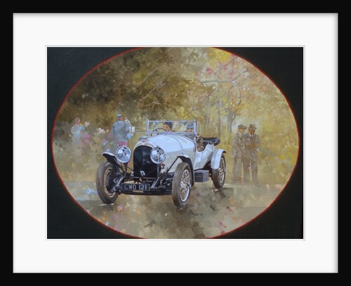 3 Litre Bentley at Kelmarsh by Peter Miller