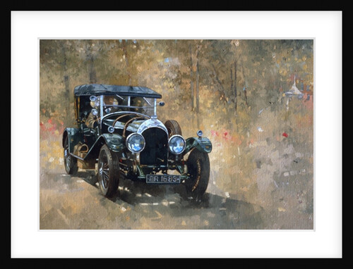 3 Litre Bentley at Cottesbrooke by Peter Miller