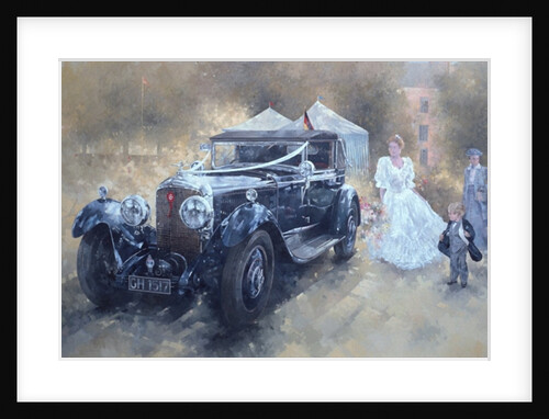 Bentley and Bride by Peter Miller