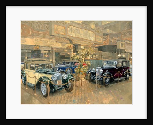 Olympia Motor Show in 1932 by Peter Miller