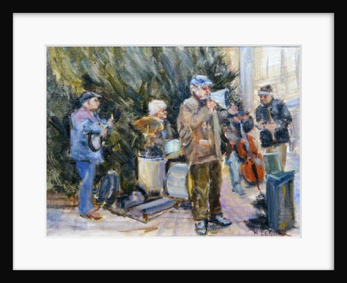 Jazz Buskers, Prague by Miranda Legard