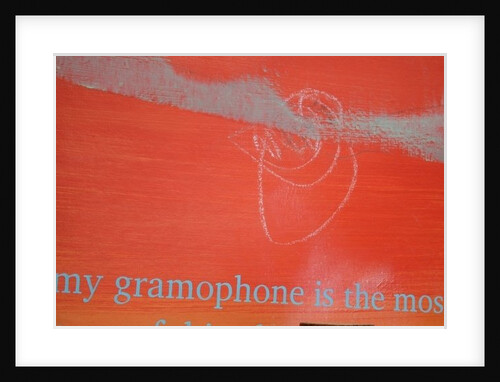 My Gramophone is the Most Powerful, 2009 by Charlie Millar