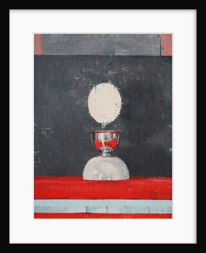 Egg over red and black by Charlie Millar