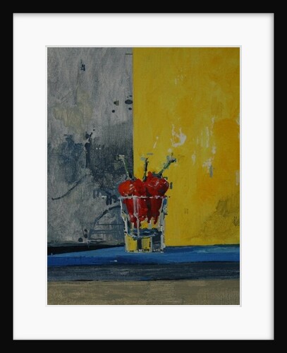 Chillies in a Glass by Charlie Millar