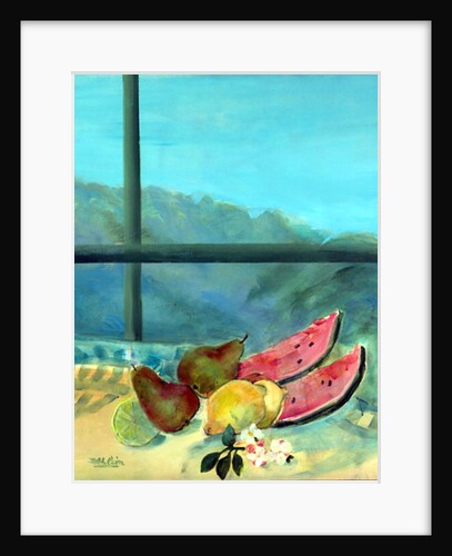 Still Life with Watermelon by Marisa Leon