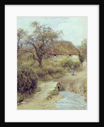 A Hill Farm, Symondsbury, Dorset by Helen Allingham