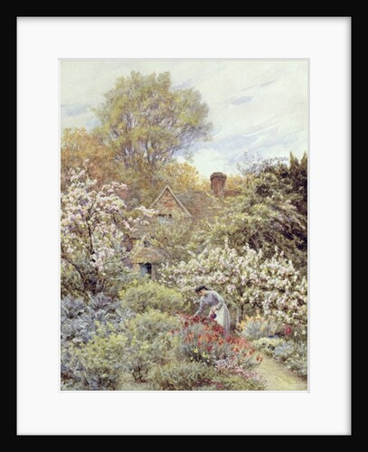 A Garden in Spring by Helen Allingham
