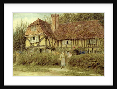 A Kentish Cottage by Helen Allingham