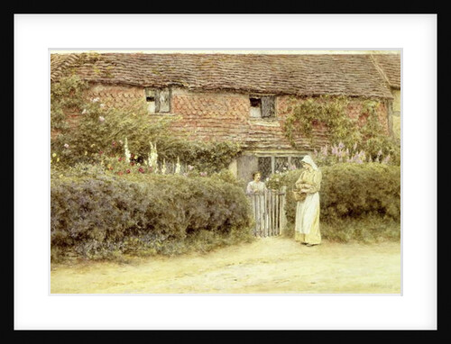 A Cottage at Haslemere by Helen Allingham