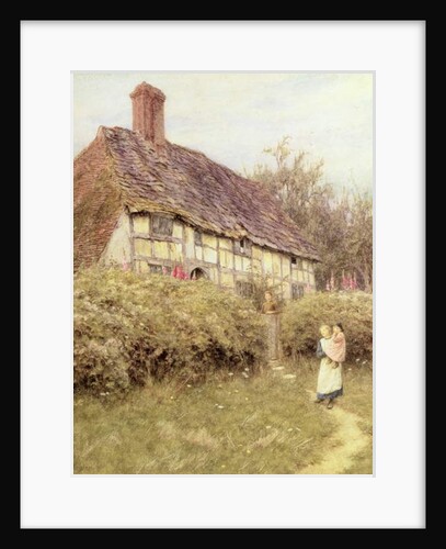 The Priest's House, West Hoathly by Helen Allingham