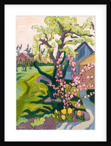 Garden in Dusk Light, 2006 by Marta Martonfi-Benke