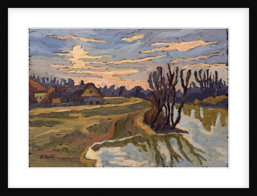 Road into Dusk, 2004 by Marta Martonfi-Benke