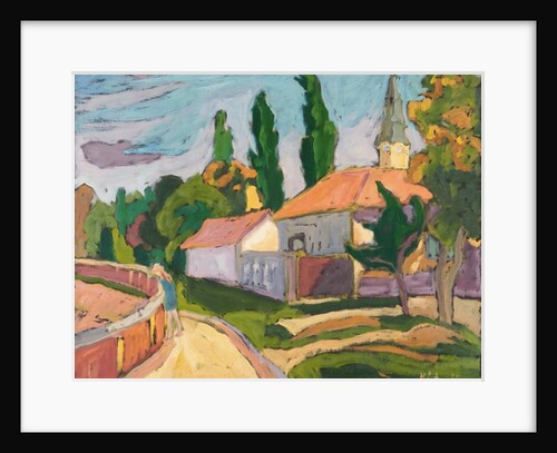 Village Mood, 2008 by Marta Martonfi-Benke