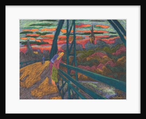 On the Bridge, 2009 by Marta Martonfi-Benke