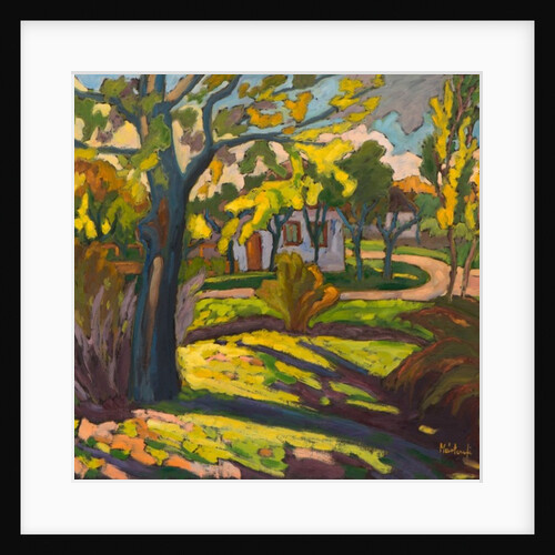 4222 Autumn in our Street, 2010 by Marta Martonfi-Benke