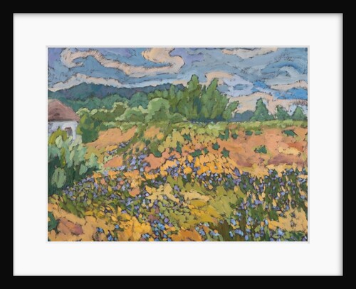 Wild Flowers on the Dyke Bank, 2012 by Marta Martonfi-Benke