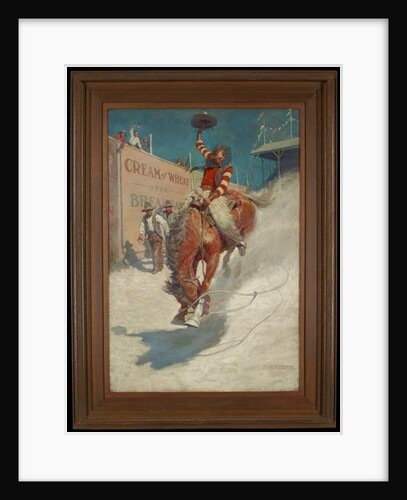 Bronco Buster, 1906 by Newell Convers Wyeth