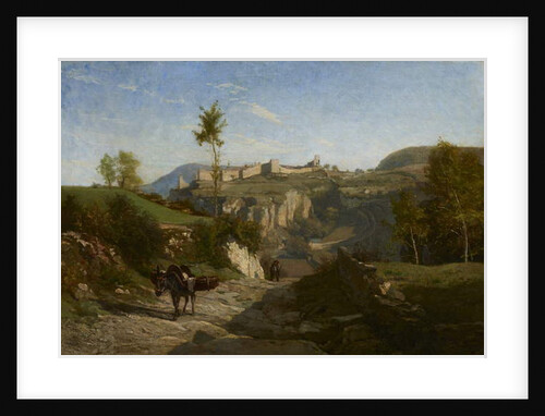 Landscape near Crémieu by Charles Francois Daubigny