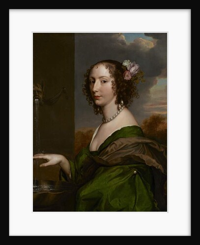 Portrait of Lucy Hay Countess of Carlisle, c.1660-65 by Adriaen Hanneman