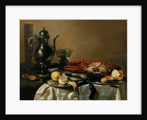 Still Life, 1643 by Pieter Claesz