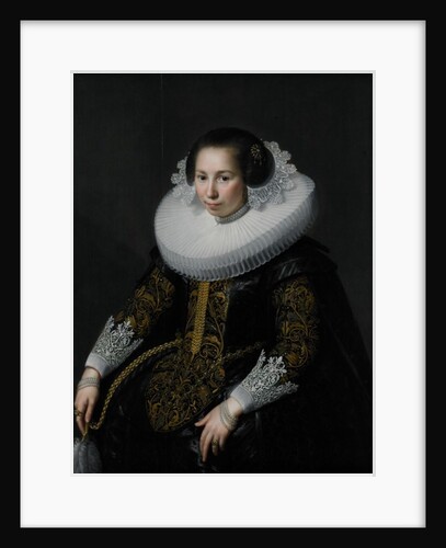 Portrait of Catharina van Voorst, 1628 by Paulus Moreelse