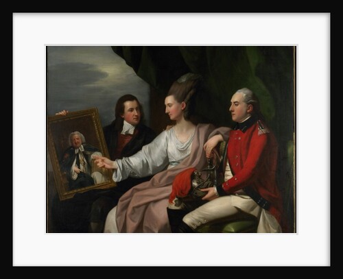 Portrait Group of the Drummond Family, Peter Auriol Drummond, Mary Bridget Milnes Drummond ), and George William Drummond, 1776 by Benjamin West