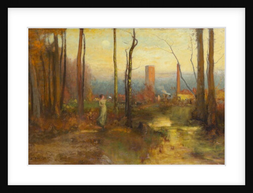 The Mill Stream, Montclair, New Jersey, c.1888 by George Snr. Inness